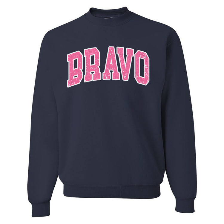 'Bravo Varsity' Crewneck Sweatshirt
