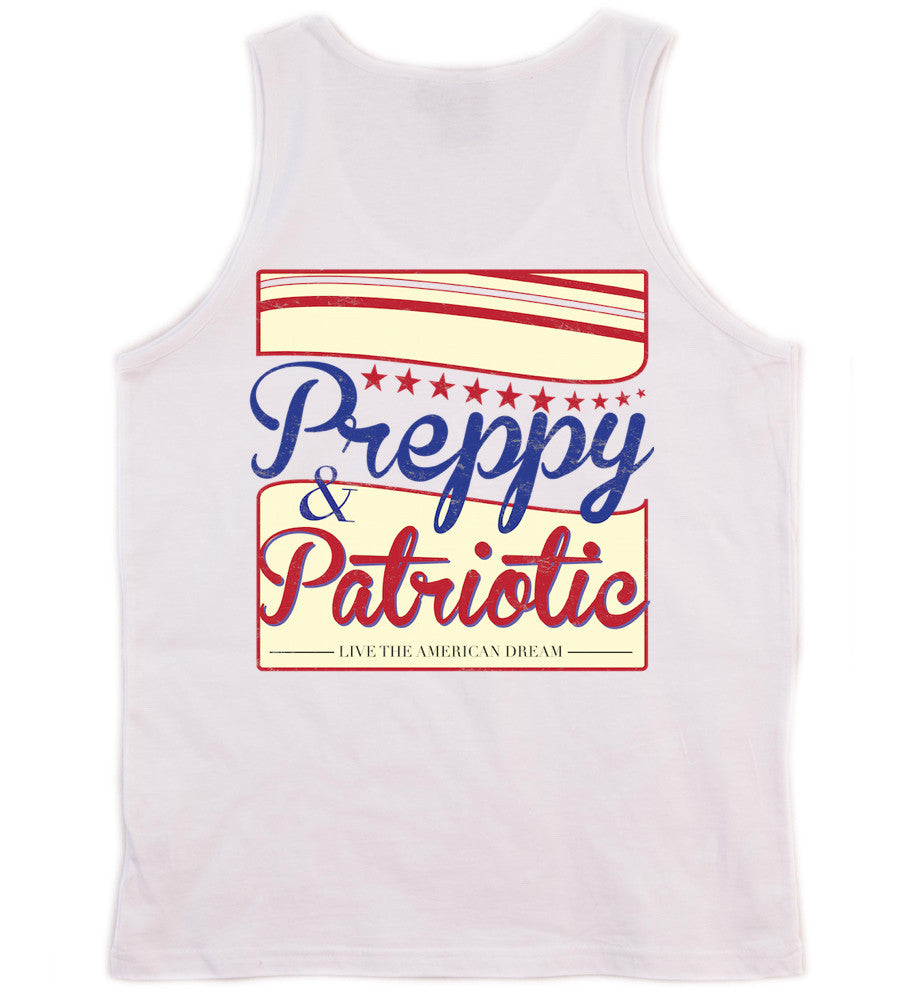 Preppy Ladies 4th of July Tank Top