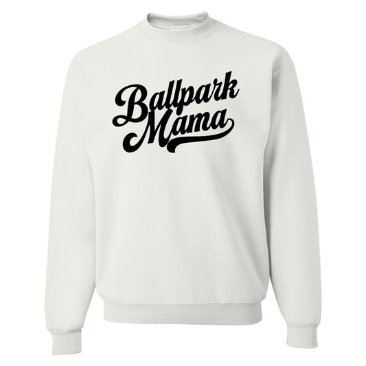 Ballpark Mama Script Crewneck Sweatshirt