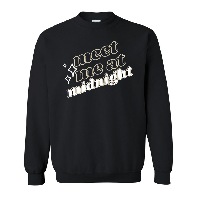'Meet Me At Midnight' Crewneck Sweatshirt