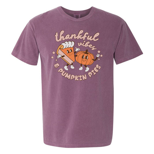'Thankful Vibes & Pumpkin Pies' T-Shirt