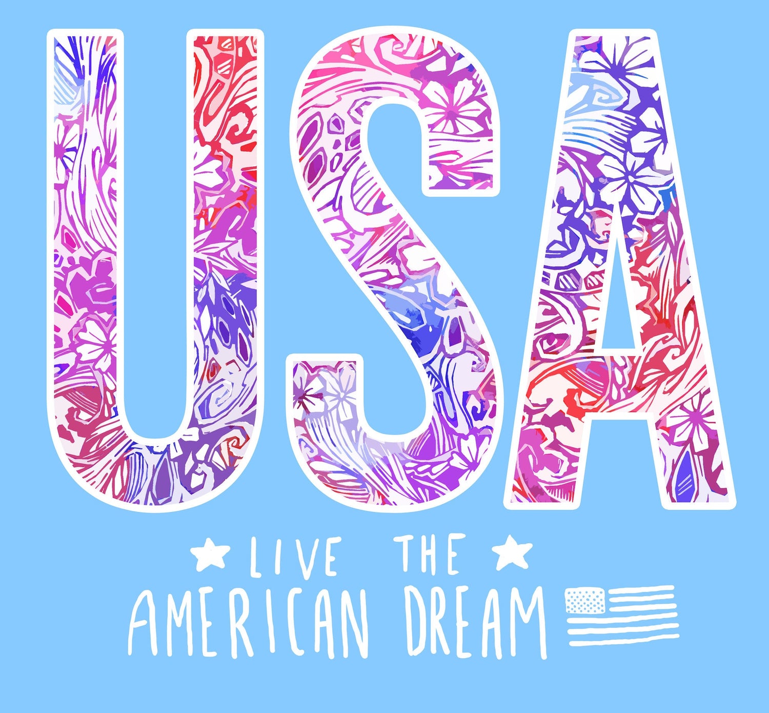 Preppy USA Live the American Dream