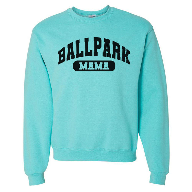 Ballpark Mama Varsity Crewneck Sweatshirt