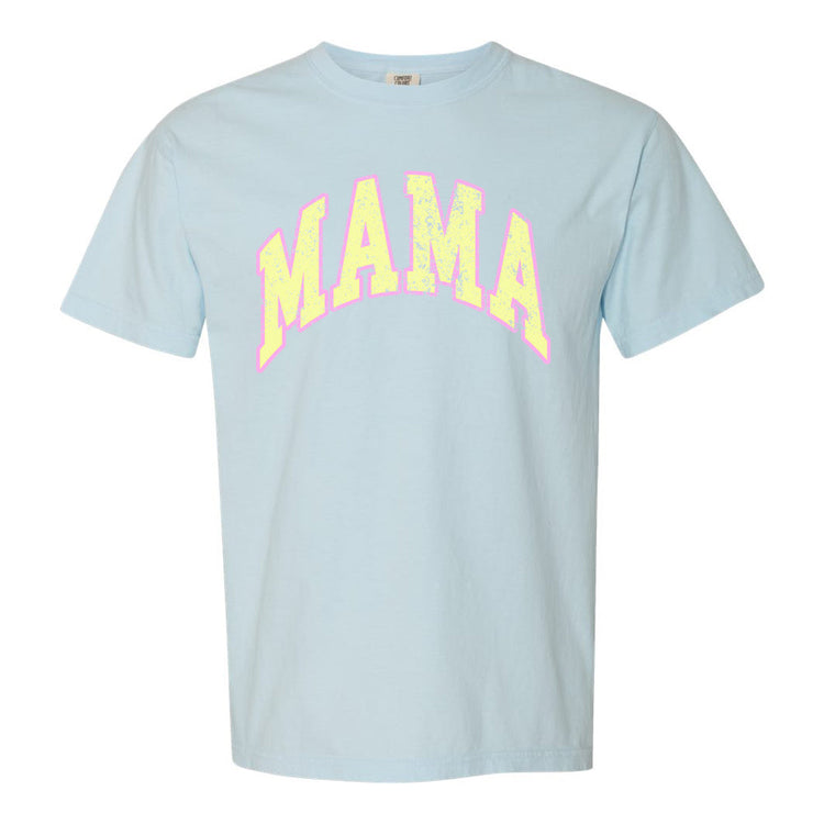 Distressed Varsity Mama T-Shirt