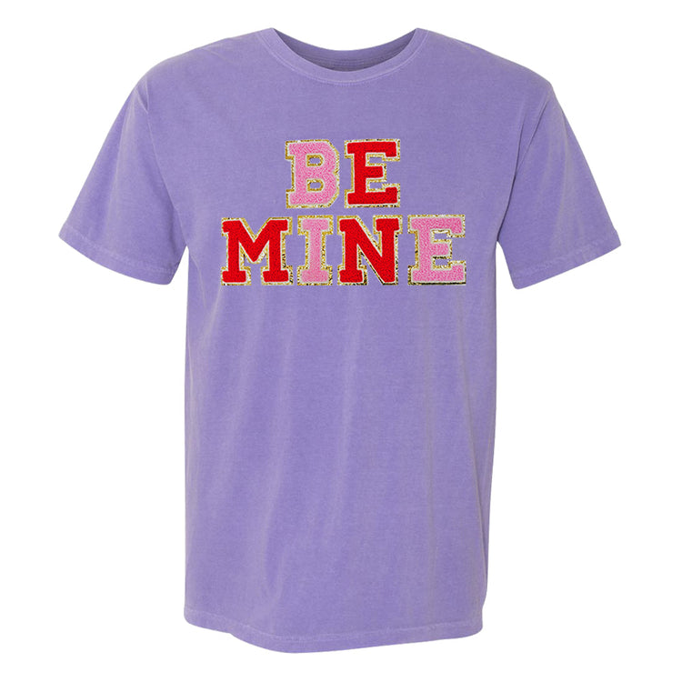 Be Mine Letter Patch Comfort Colors T-Shirt