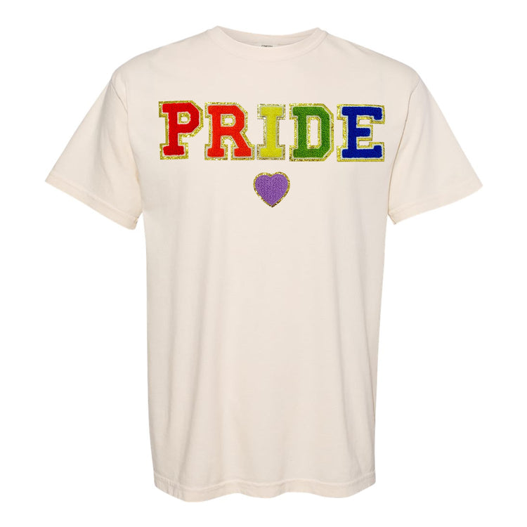Pride Letter Patch Comfort Colors T-Shirt