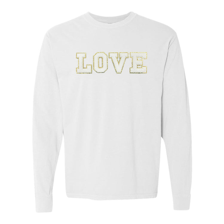 Love Letter Patch Long Sleeve T-Shirt