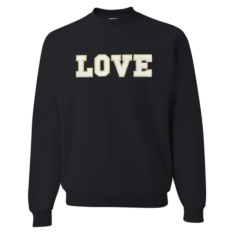 Love Letter Patch Crewneck Sweatshirt