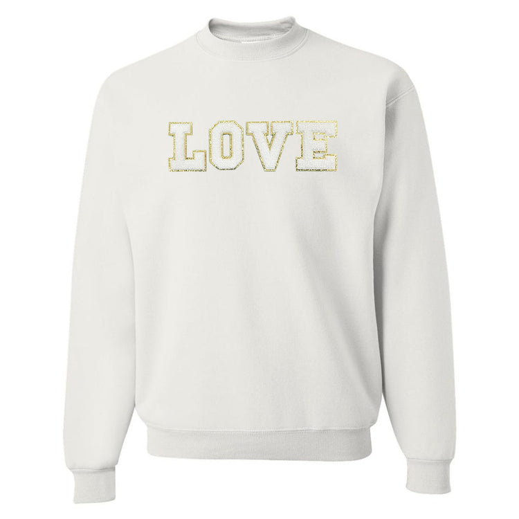 Love Letter Patch Crewneck Sweatshirt