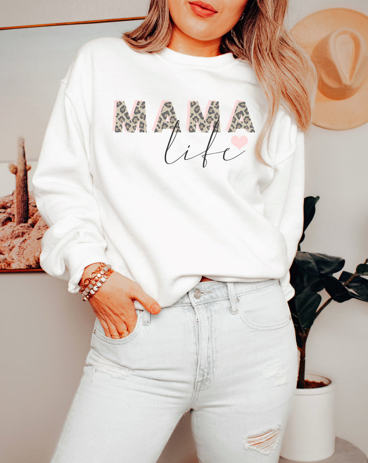 Mama Life Crewneck Sweatshirt