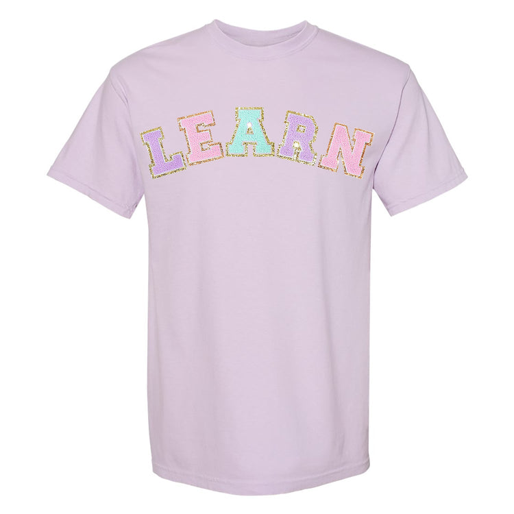 Learn Letter Patch Comfort Colors T-Shirt