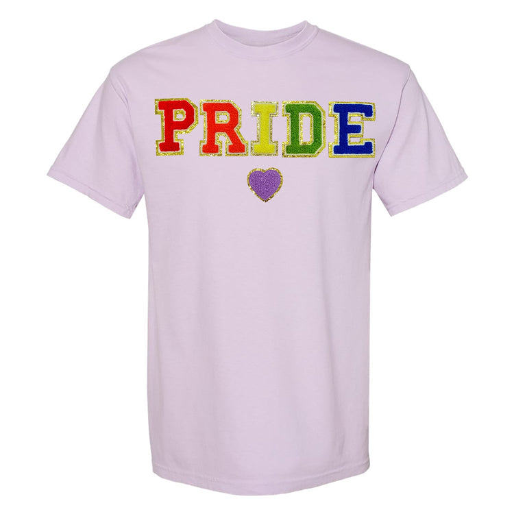 Pride Letter Patch Comfort Colors T-Shirt