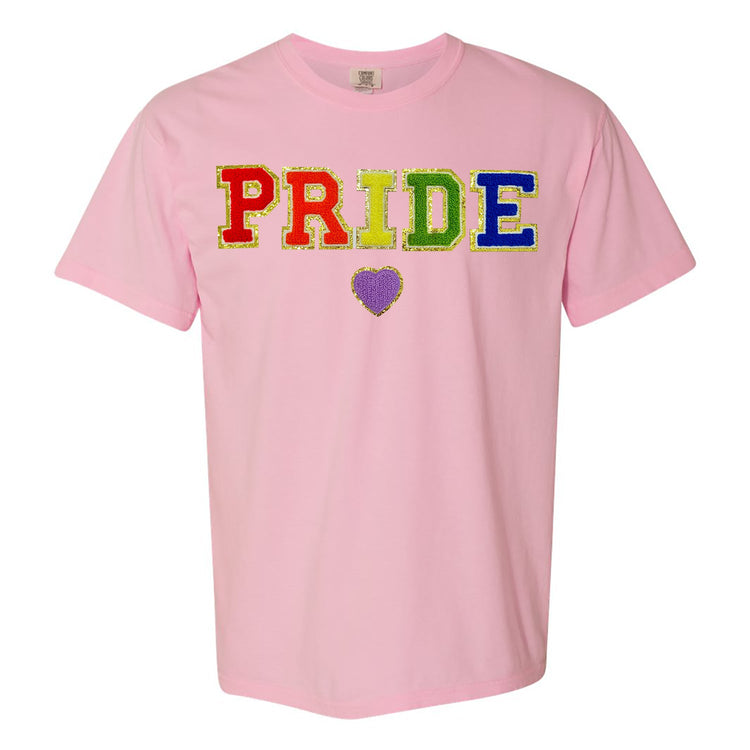 Pride Letter Patch Comfort Colors T-Shirt