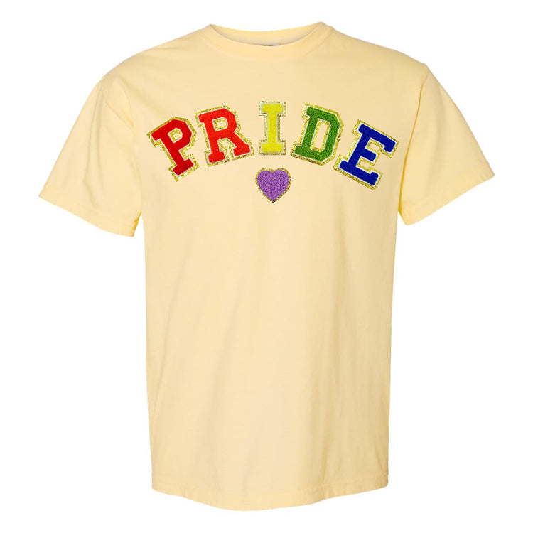 Pride Letter Patch Comfort Colors T-Shirt