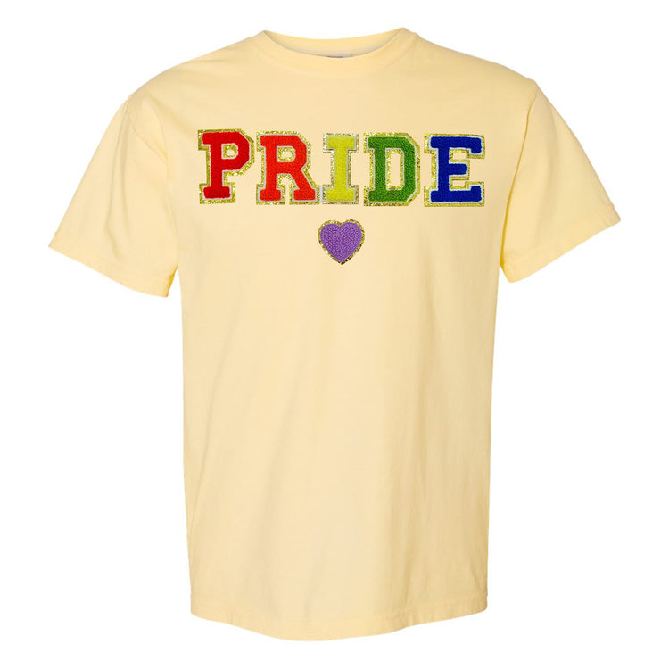 Pride Letter Patch Comfort Colors T-Shirt