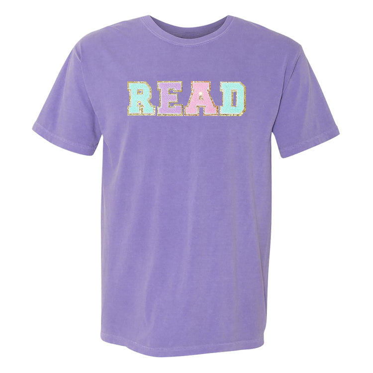 Read Letter Patch Comfort Colors T-Shirt