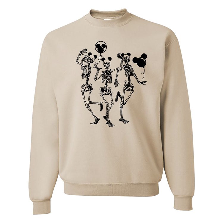 Skeleton Disney Crewneck Sweatshirt