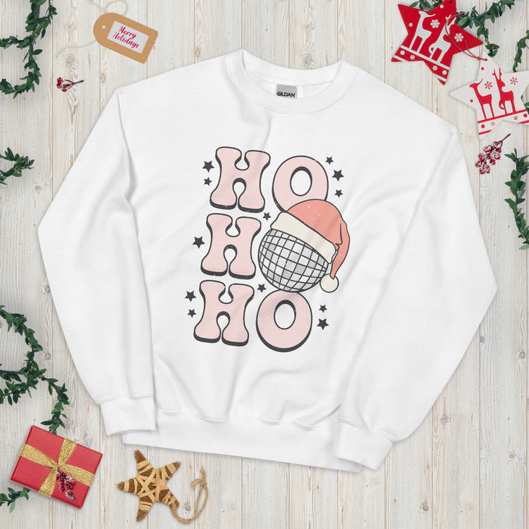 'Ho Ho Ho Disco' Crewneck Sweatshirt